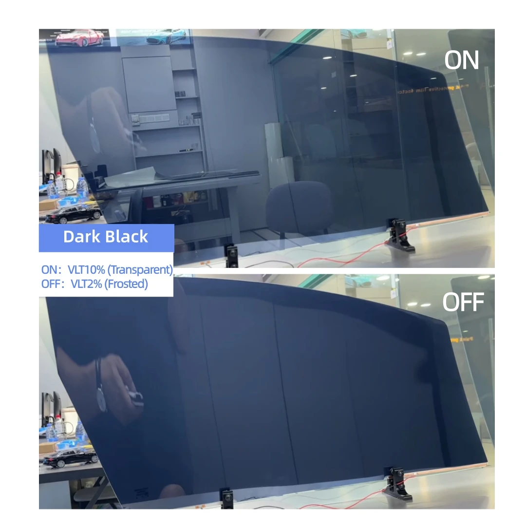 

TINTWAVE Electronic Window Tint for Car Electric Tint Electronic Tinting PDLC Smart Film 12V Remote Control Privacy Glass