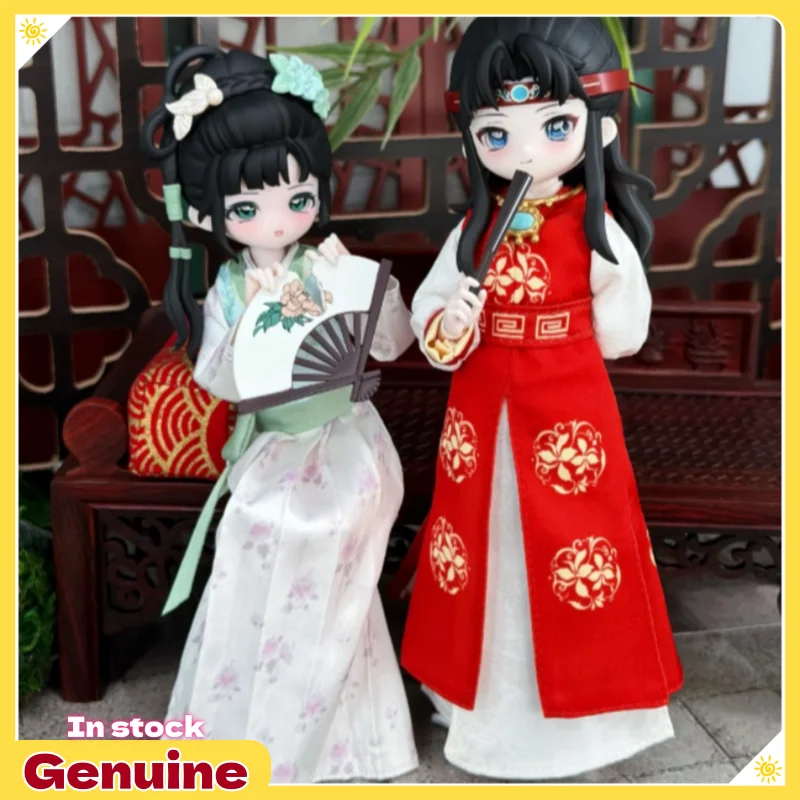 

Come4free Dream Of The Red Bjd Blind Box Articulated Action Figure Chinese Style Desk Decor Collectible Art Toy Gift In Stock