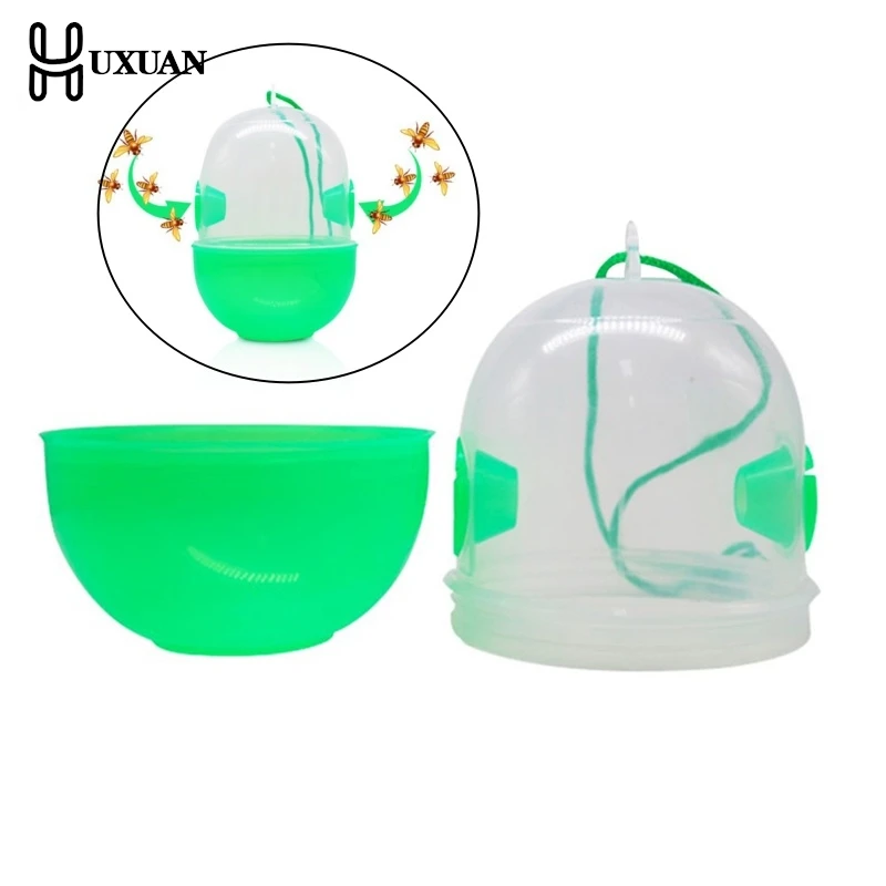 

Reusable Outdoor Wasp Hanging Fly Trap Catcher Beekeeping Catcher Cage Equipment Tools Hornet Pest Control Dropship