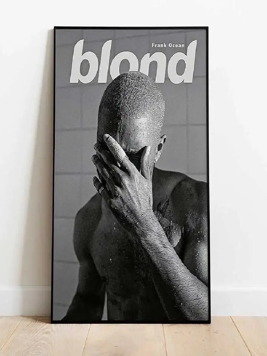 Frank Ocean Blond Album Cover Poster  Trendy Music Art for Wall Decor Bedroom Office or Studio