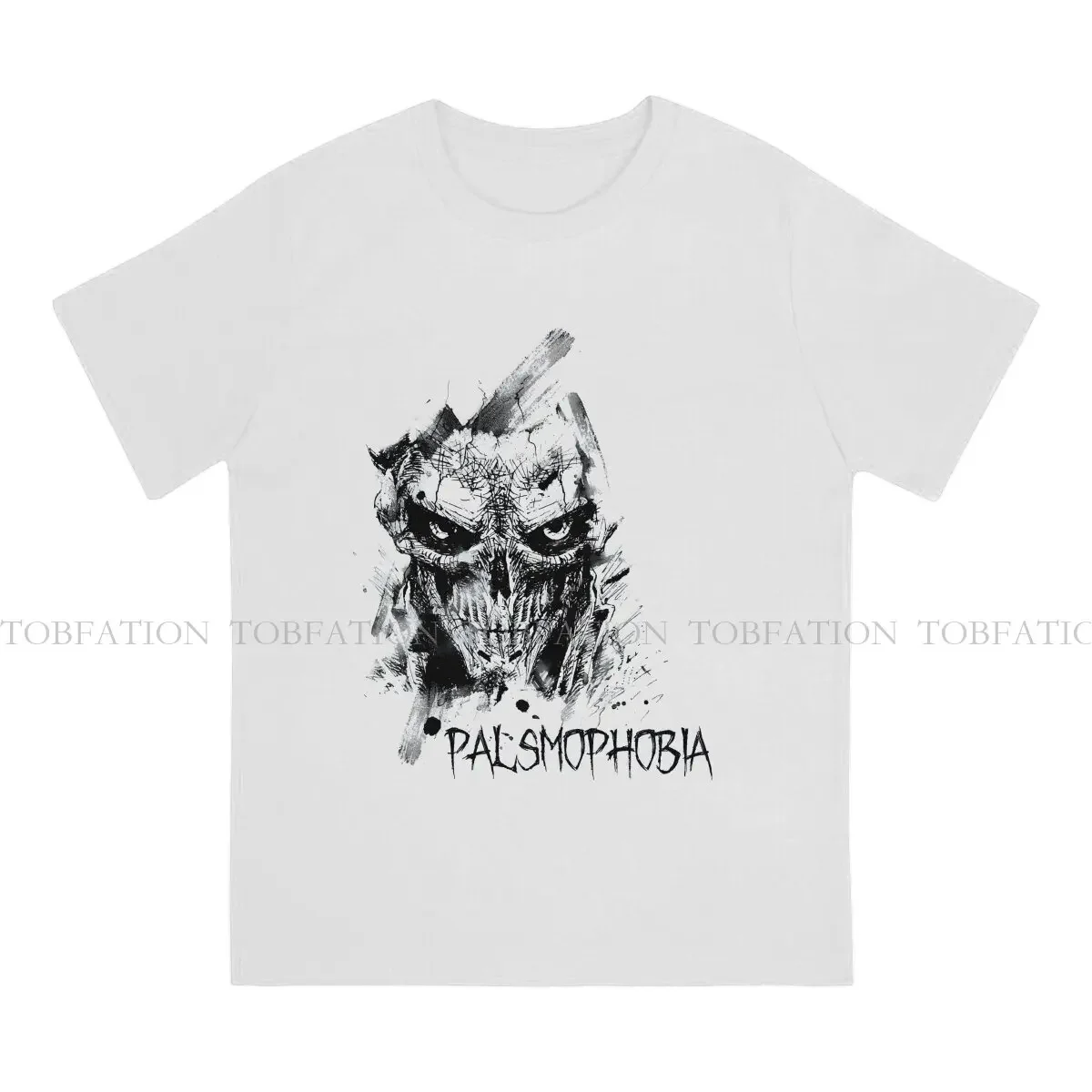 Scare Fashion TShirts Phasmophobia Game Male Graphic Pure Cotton Streetwear T Shirt Round Neck