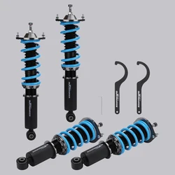 MaXpeedingrods T6 Coilover 24-Way Damping Struts For MAZDA Miata MX-5 MX5 89-05  Shocks Springs Kit  Top Mount Front Rear