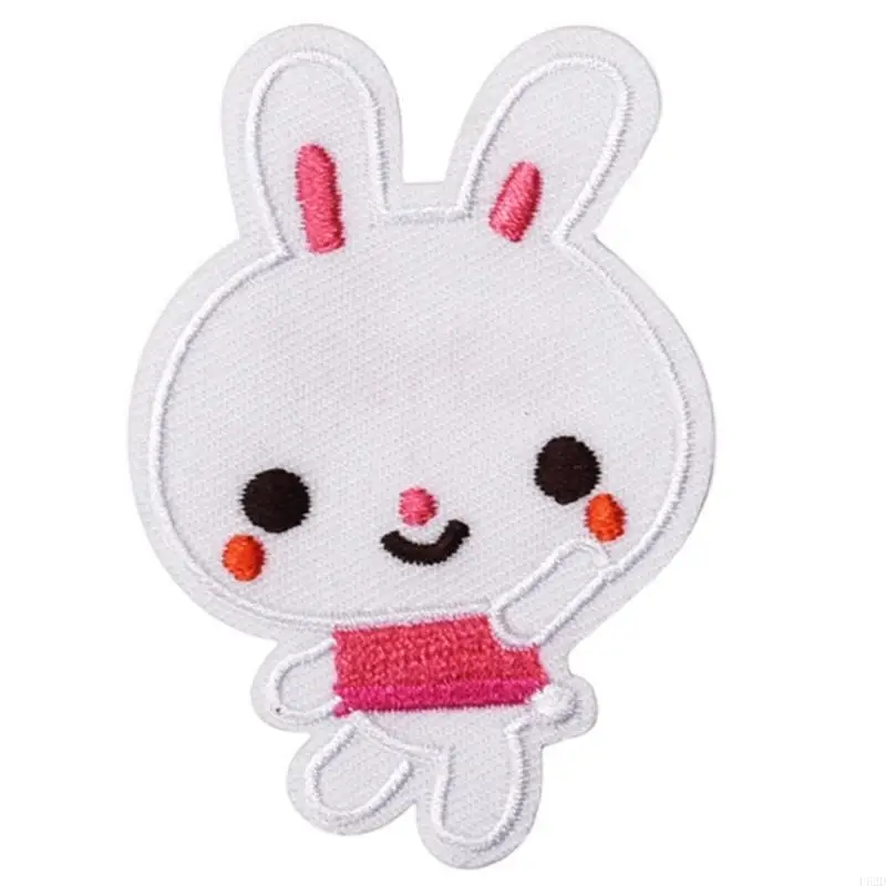 F62d Creative Stickerei Applikationen Wärme auf Übertragung Populäres DIY -Stoff Accs für Wo