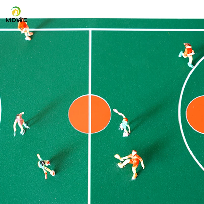 Figurines de sport miniatures peintes ABS 1:50-1:100, matériaux de fabrication de modèles de personnes, aménagement de construction d'architecture pour Diorama