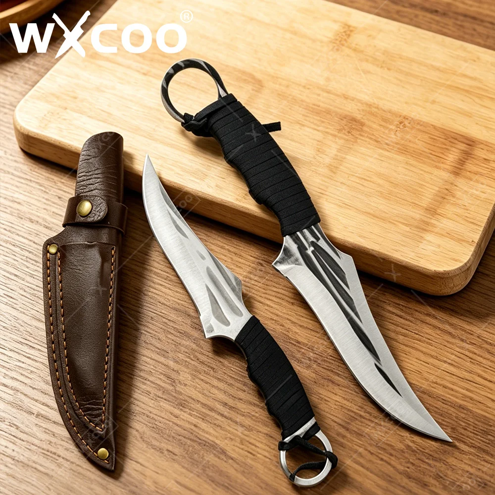 Kitchen Gadgets You Need - WXCOO Keukenmes Handgesmeed Slagersmes BBQ-mes Roestvrij