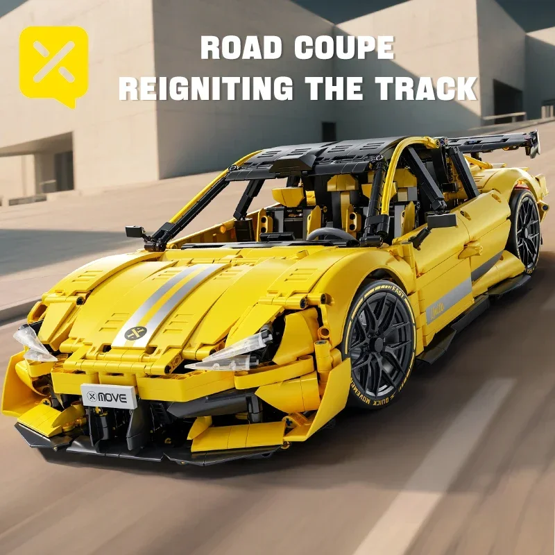 

ToylinX 2143 шт., набор строительных блоков для гоночного автомобиля, масштаб 1:10, спортивный автомобиль, кирпичи, модельный комплект, игрушки для взрослых для мальчиков, подарки на день рождения