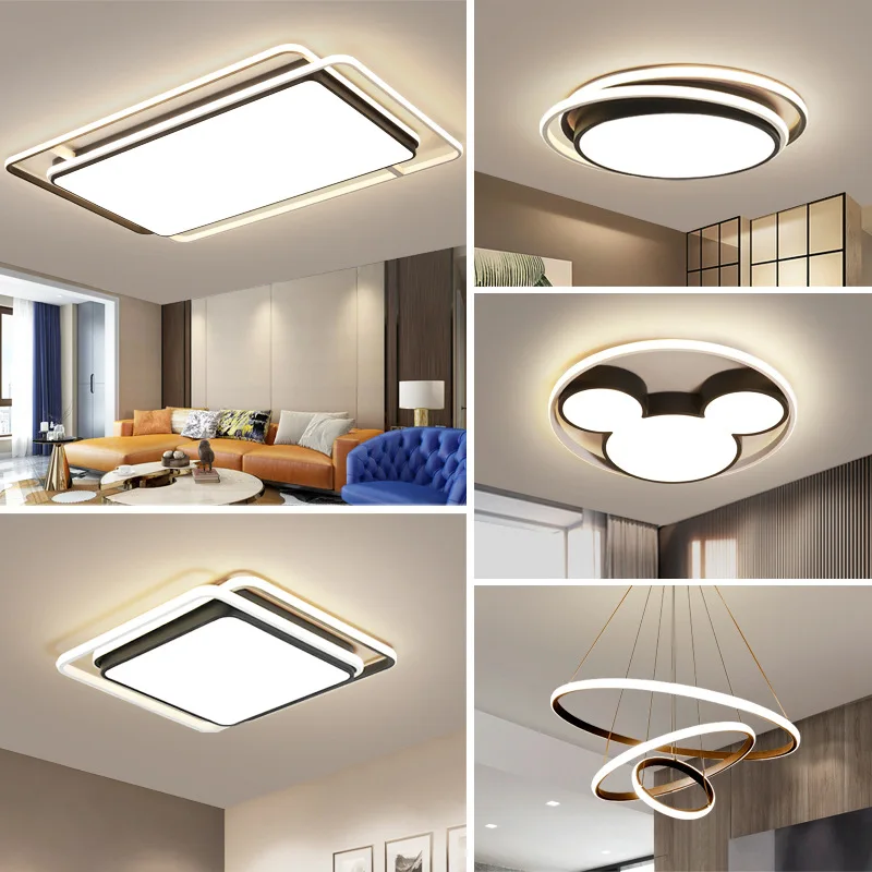 Lampada da soffitto a led per camera da letto calda romantica semplice e moderna luce per la camera da letto principale della casa