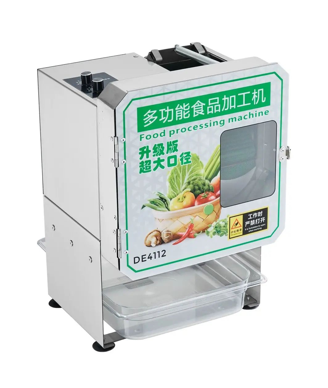 Fornecimento comercial comercial ajustável repolho salada vegetal folha chopper máquina cortador de vegetais