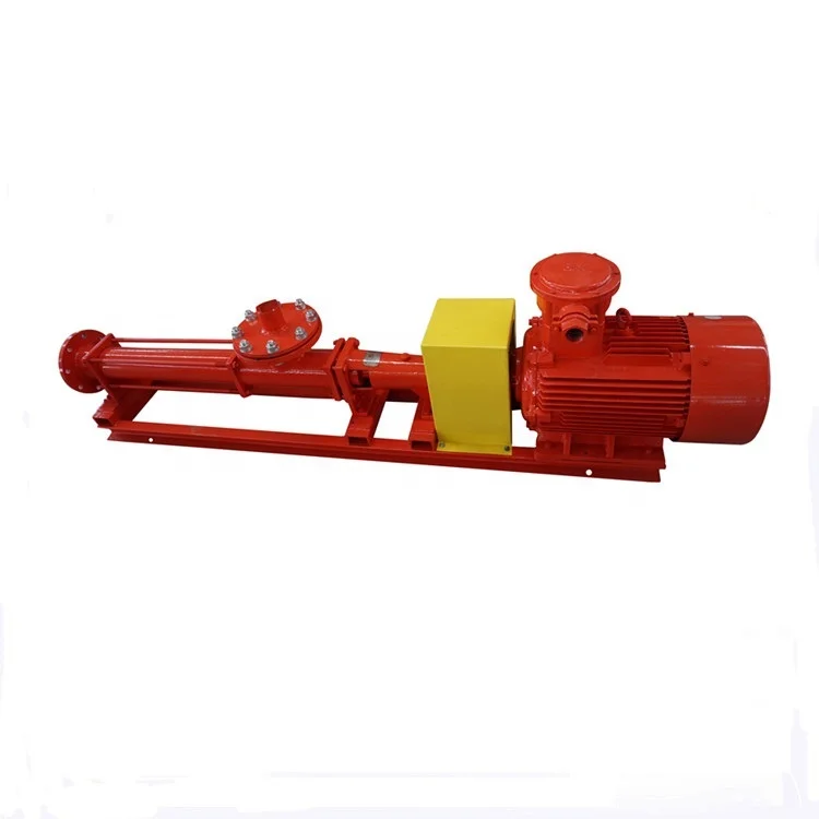 Screw Pump mud progressive cavity pump helical rotor mono screw oil slurry sludge pumps