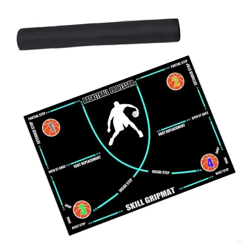 敏ility足の足跡トレーニングマットバスケットボールパッド速度、筋力、調整を改善するための滑り止め沈黙機器