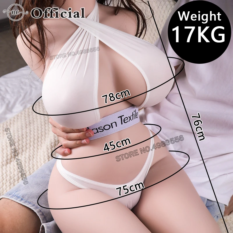 10KG Half Body Sexy Doll Realistic Sex Dolls Real Big Ass Air Cup Breast Vaginal Pussy Anal Sex Toys For Men Male Masturbator 18