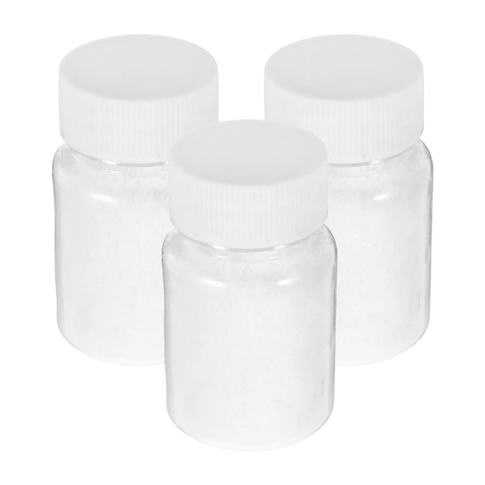 3 Bottles Flocking Powder DIY Craft Soft Texture Material for Handmade Projects Ornaments Flowers Grass Decorations Creative Art