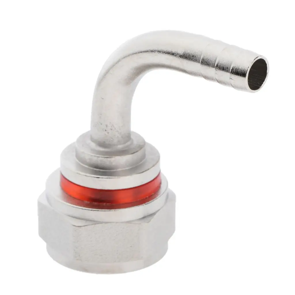 Draft Beer Tail Piece Elbow Beer with Nut for Shank Beer Tap