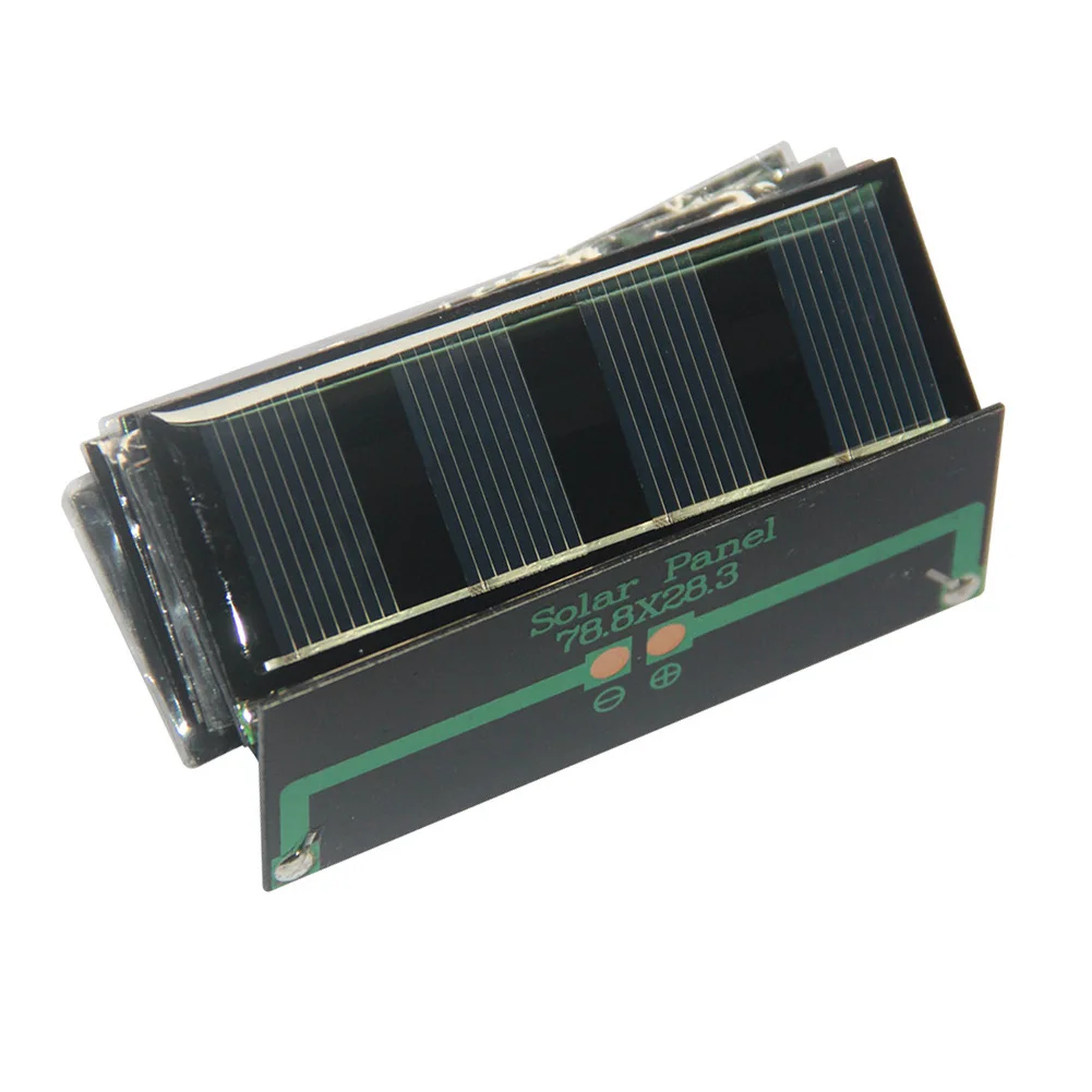0.2W 2V Polysilicon for Solar Panel For Mini for Small DIY Builds Solar Lights Lamps Fans Toys Charging 1.2V 2V Devices