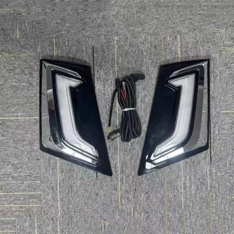 Suitable for Toyota Crown Vellfire 40 Series LED daytime running lights, front bumper Mona Lisa decorative lights