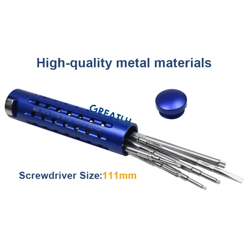 Quick Coupling Handle Screwdrivers Bone Screw Drivers for opedic surgical instruments