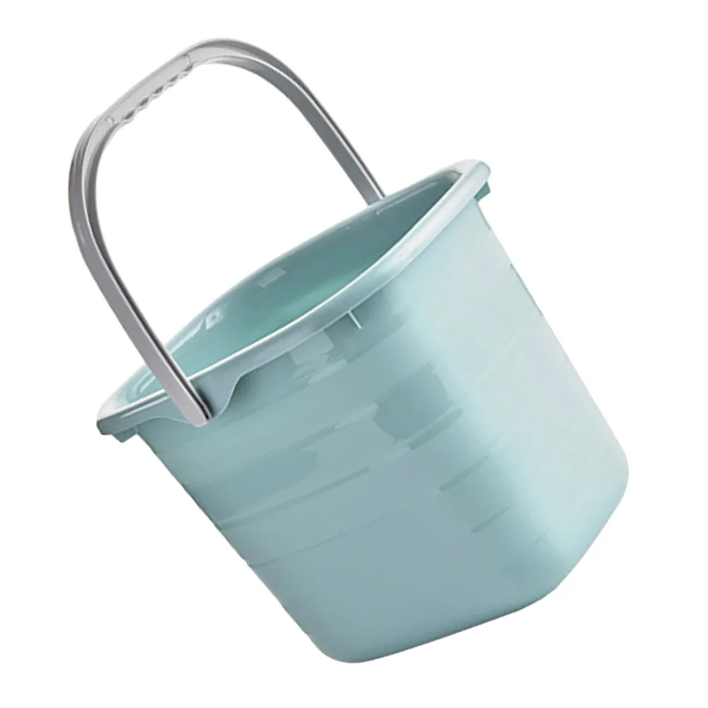 

Buckets Mop Water for Home Small with Handle Rectangle Plastic Beach Sand Dormitory Wash