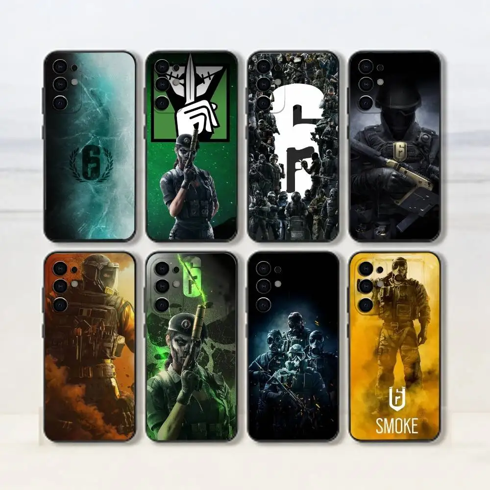 Sledge-Blitz-Thermite-Twitch-Thatcher-Hibana-Ash-Fuze-NOimad-Game Phone Case For Samsung S25,S24,S21,S22,S23,S30,Ultra,S20,Plu
