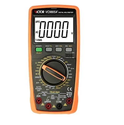 

New Victor New VC9805A+ Good Performance Digital Multimeter Uses LCD with 27mm High Shape