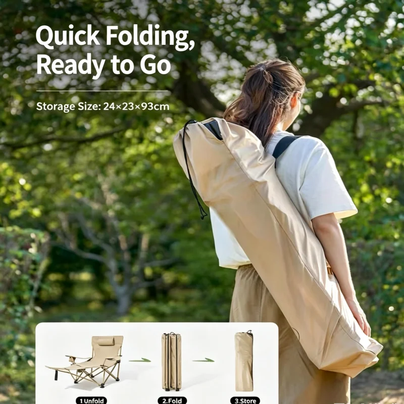 Portable Outdoor Folding Loung - огляд і ціна Outdoor Chair Camping