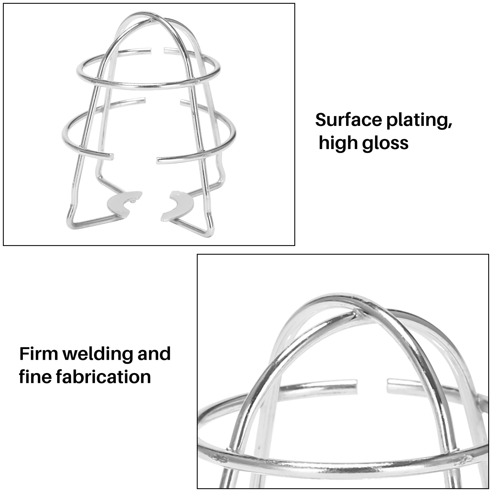 Fire Sprinkler Headguard,Fire Sprinkler Head Protection Frame Recessed Heavy Duty Chrome Pla