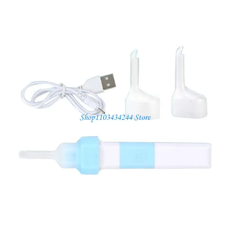 

Compact Ear Care set Hand Ear Cleaning Set Easy to Use Electric Ear Pick with Light Gentle & Efficient for Baby Kids