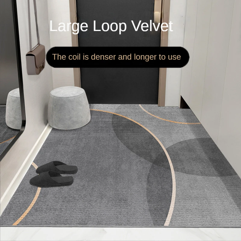 

Household Light Luxury Soft Large Area Living Room Carpet Nonslip Antidirty Washable Carpets High End Hotel Room Decorative Rug