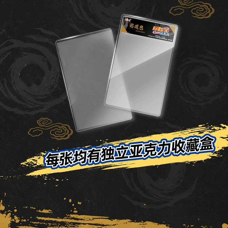 Eaki Naruto Shippūden Polaroid Cards Blind Box Acrylic Box Uzumaki Naruto Uchiha Itachi Sasuke Ninja Anime Collection Card Toys