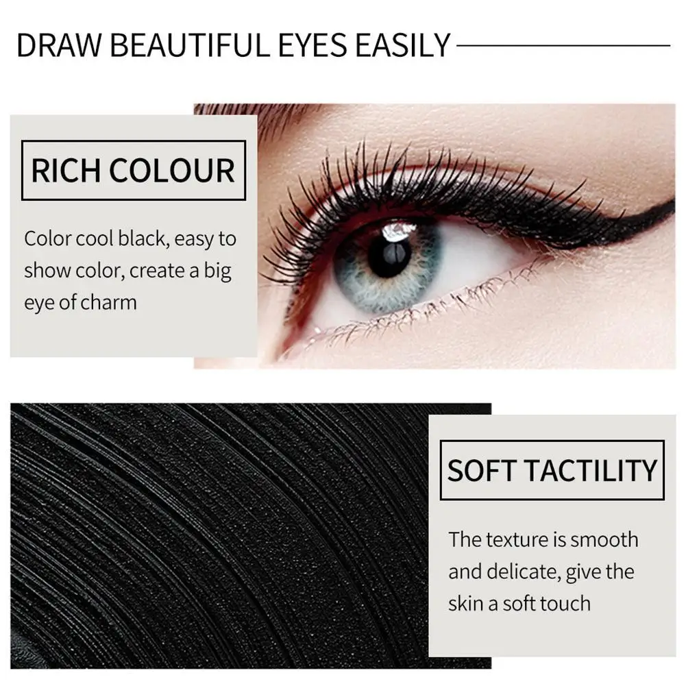 Eyeliner Make-Up Cosmetica Vrouwen Eyeliner Pen Waterdicht Langdurig Sneldrogend Glad Matte Eyeliner Stempel Oog Potlood