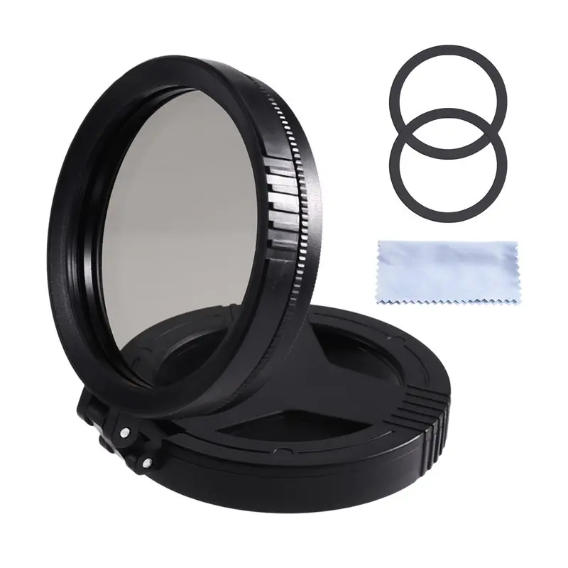 BTLIFE-For Android Smartphone Magnetic Phone ND Filter Kit 52Mm Adjustable ND2-400 Camera Lens Clip For Vlog Photography