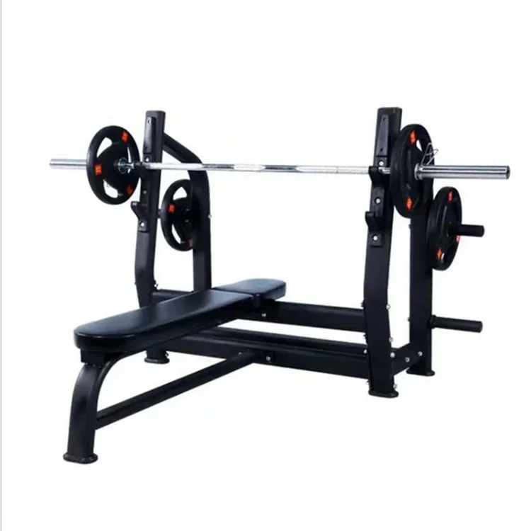 Flat Bench Press Workout Gym Weight Bench Press Commercial Gym Fitness Equipment Weight Flat Bench