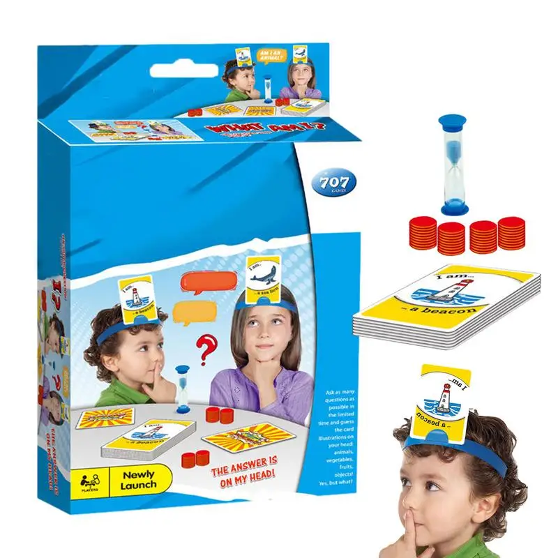 

Quick Question Toy Multiplayer Educational Guessing Game Board Guess Cards With Clear Illustrations For Birthday Party Holiday