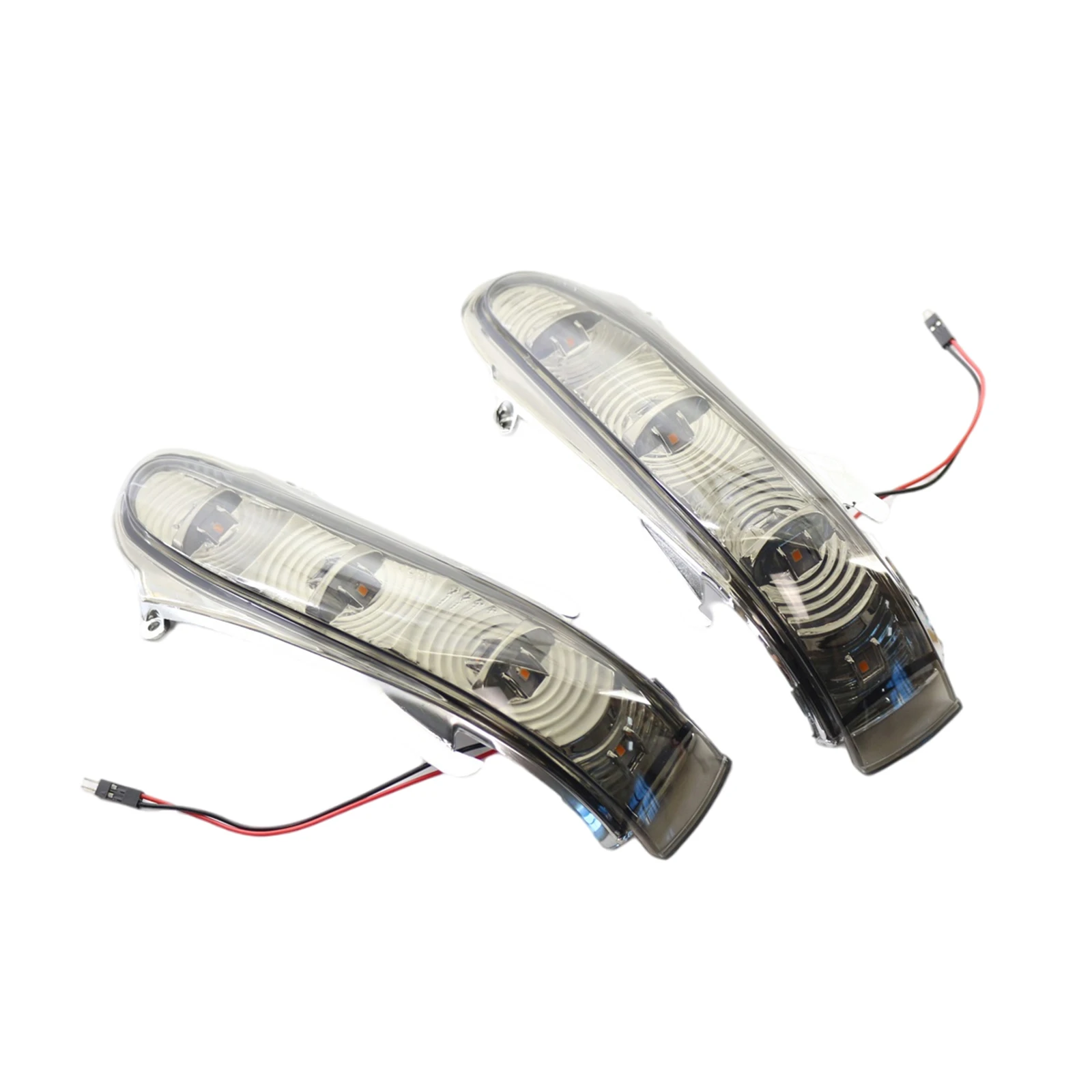 1Pair Turn Signal Lights Durable 12V Car Replacement Supplies for S-Class S320 S350 1999-2002 W215 CL215 1999-2003 Side Mirror