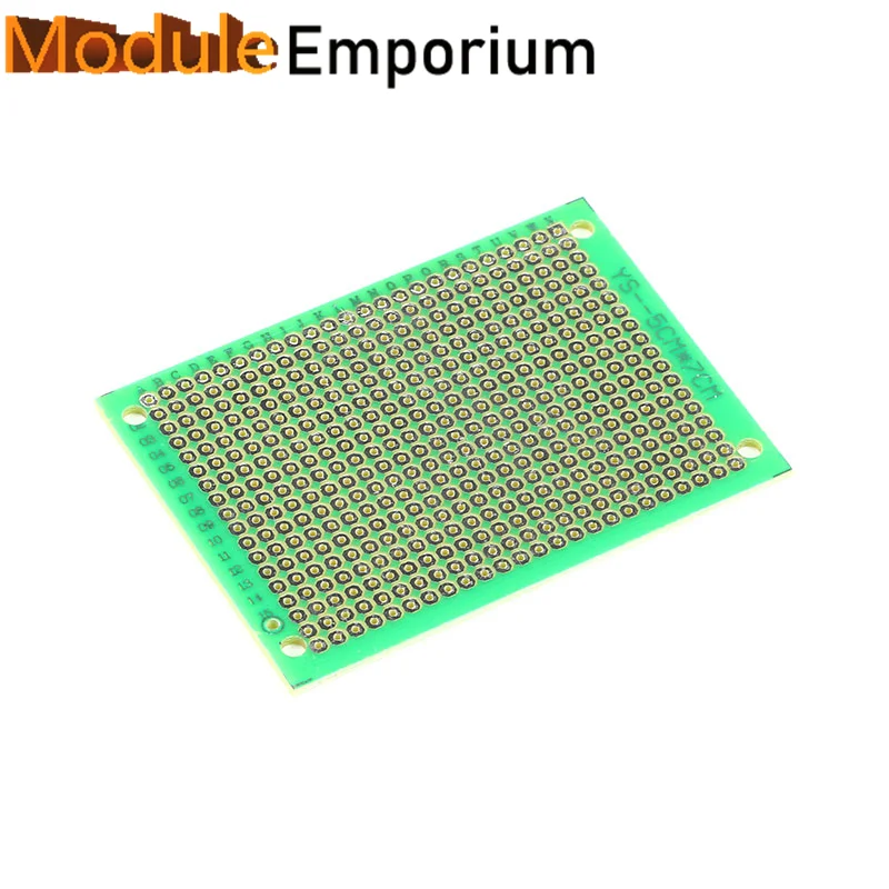Universal PCB Board Hole Pitch DIY Prototype Paper Printed Circuit Board Panel 5x7cm Single Sided Board