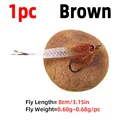 1pc Brown