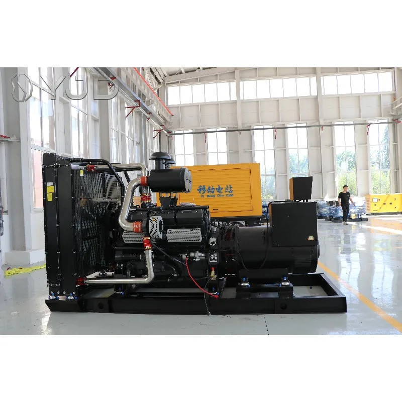 Open Frame Generator Set Easy Maintenance 50KW High Efficiency Industrial Grade for Outdoor Work