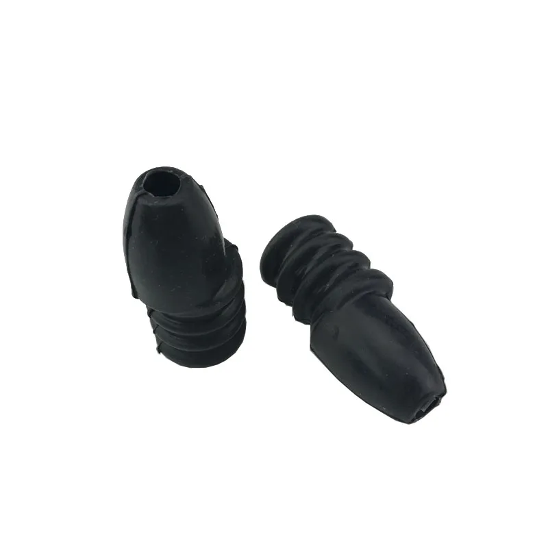 Sharrow Extremo repuesto tope cuerda silicona negro arco - imagen 4