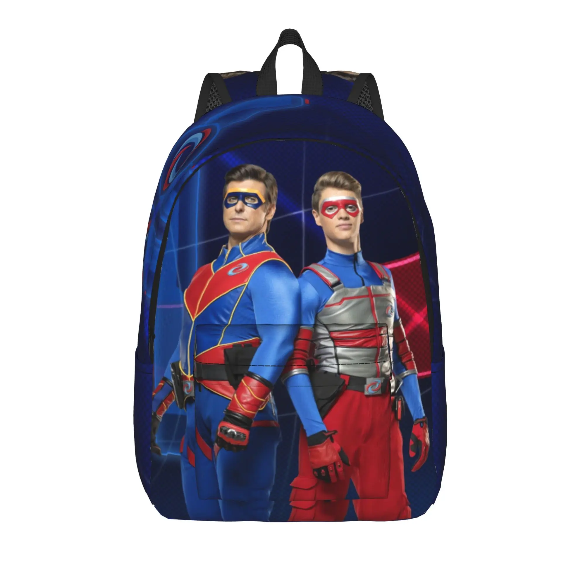 Henry Danger Secret Identities Backpack  Travel Backpacks Boy Girl Elegant School Bags Design Durable Rucksack