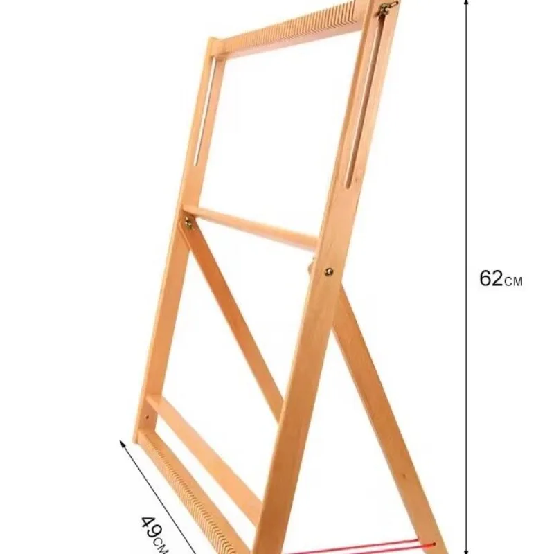 For Wooden Hand Knitted Frame Wool Carpet Tabletop Fixed Shelf Home DIY Making Universal Loom