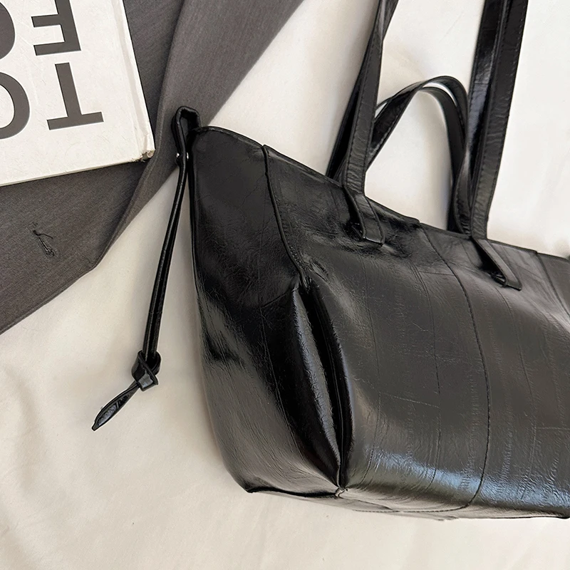 torebka damska torebka luksusowe marki torebki damskie na ramię MOODS Markowe Luksusowe Torebki na Ramię Damskie Jednolite Kolory Duża Pojemność Torby na Zakupy Wysokiej Jakości Uniwersalne Torebki Damskie