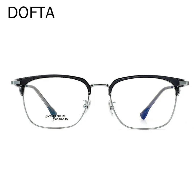 

DOFTA Men Glasses Frame Vintage Eyebrow Prescription Eyeglasses Frame Women Optical Frame 50028