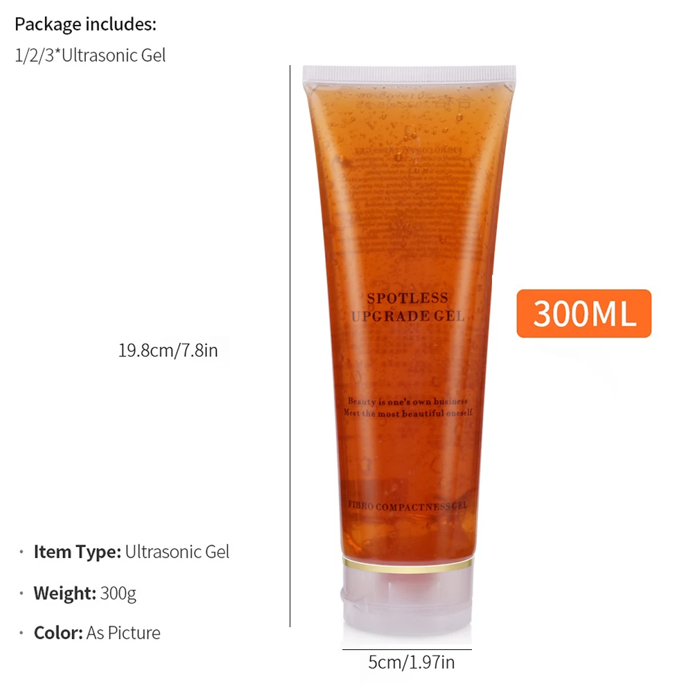 Gel refrigerando para o dispositivo da remoção do cabelo do laser, queimador gordo, massagem do elevador da pele, gel shaping do corpo, máquina ferramenta da beleza da radiofrequência, 300g