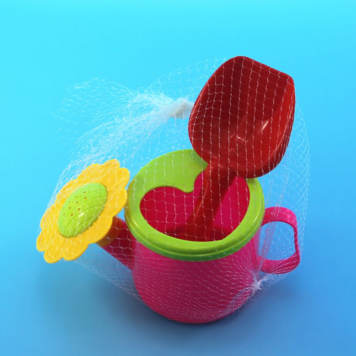 ชุดถังทรายรูปดอกทานตะวันสำหรับเด็ก ทนทาน ทำจากพลาสติก ใช้เล่นน้ำในบ้านและนอกบ้าน สระว่ายน้ำสำหรับเด็ก