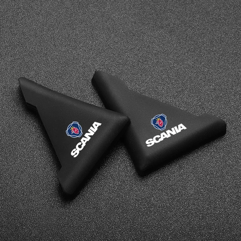 2Pcs Silicone Car Door Corner Cover For Scania 93 113 770 770s R420 R450 R500 R540 R620 S500 S540 V8 K250 K280 K310 K320 K490