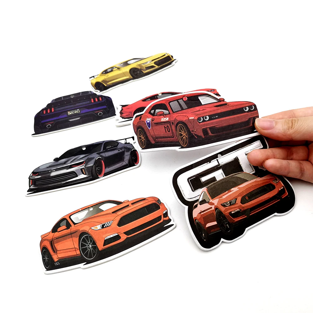 New JDM Hanging Car Rearview Mirror Air Freshener Fit For American Muscle Mustang Chevrolet Camaro Corvette Dodge Challenger