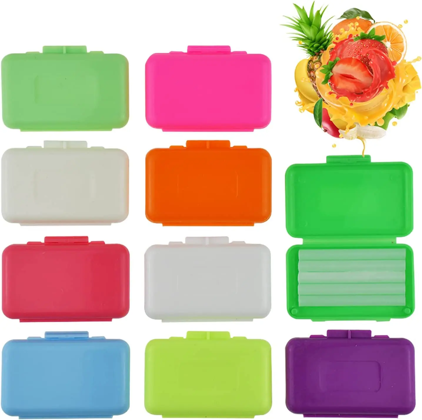 10 cajas/juego de cera de ortodoncia Dental, aparatos ortopédicos de cera de ortodoncia Oral con olor a fruta para aparadores de tirantes, protección de las encías aromatizada