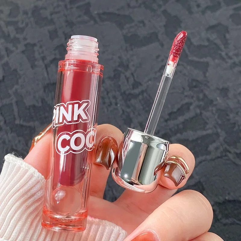 Brillo de labios líquido hidratante de larga duración, 6 colores, maquillaje de tinte transparente, bálsamo labial coreano, belleza, cosmética coreana