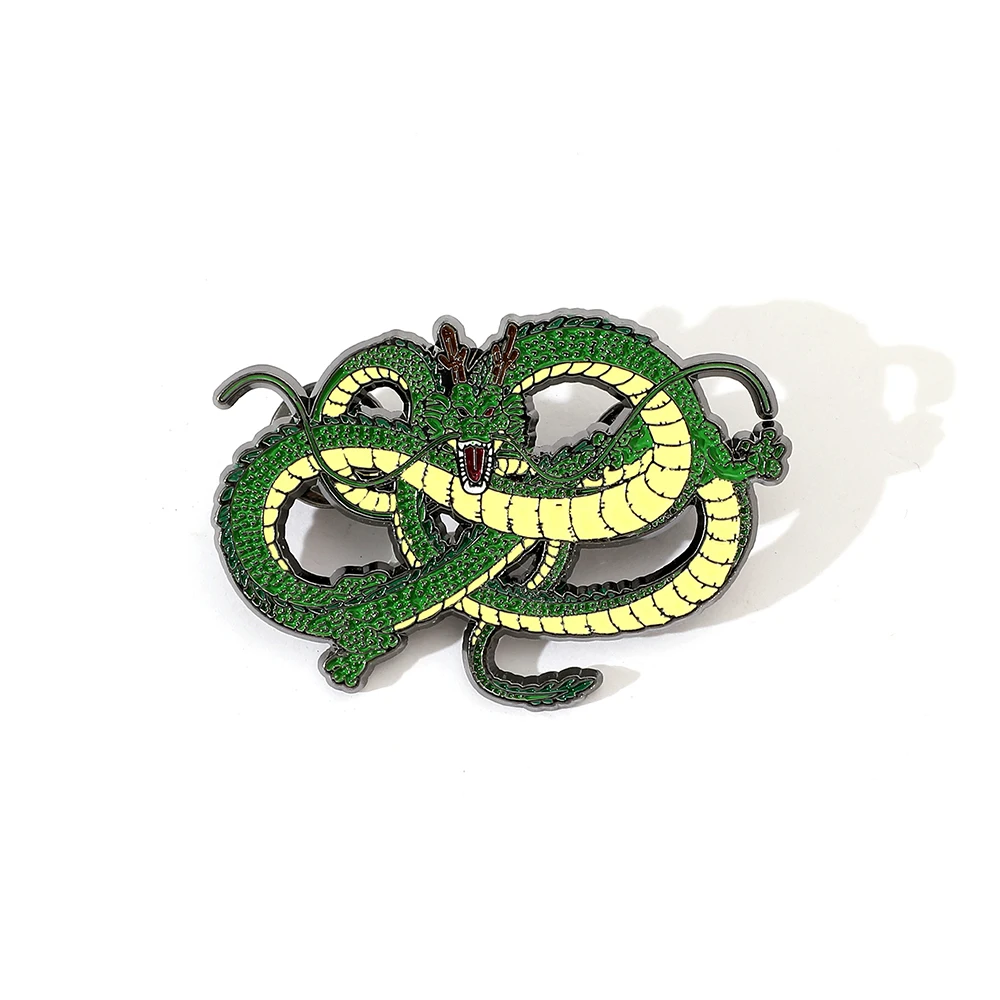 1 Pc Exquisite Anime Dragon God Brooch​ Cartoon Creativity Badge Jewelry Clothing Backpack Accessories Gift for friend
