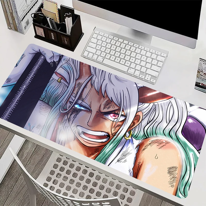 Mouse Pad PC Accessories Keyboard Pad Office Desk Mat Anti Slip Mousepad Rubber Tablet Pad One Piece Yamato Gaming Extended Pad