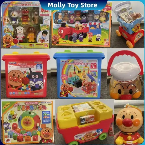 일본 빵 슈퍼맨 장난감 액션 피규어 인형, 귀여운 만화 모델 장식품, 애니메이션 주변 어린이 선물